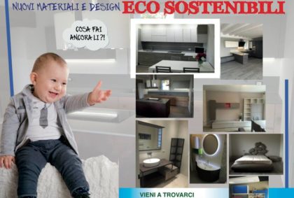 Nuovi materiali e design ECO SOSTENIBILI