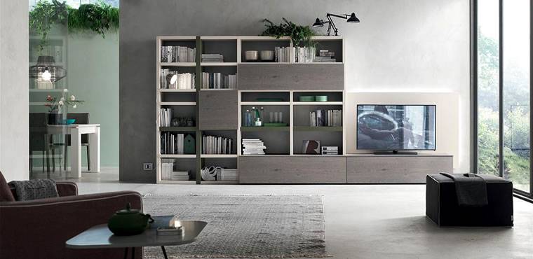  Design & Arredamento a Roveredo in Piano | Mobili cucina, salotti-soggiorni, camere da letto, camerette, bagni e madie - Soggiorno libreria con spalla in rovere naturale, Soggiorno libreria, Soggiorno laccato grigio scuro e ante in tessuto, Soggiorno laccato blu avio e grigio chiaro, Soggiorno in rovere grigio, Soggiorno in olmo grigio, Soggiorno in laminato olmo natura, Soggiorno in laccato grigio scuro e rovere brown, Soggiorno in laccato grigio scuro e bianco opaco, Soggiorno in laccato bianco e rovere naturale con pensili a Z, Soggiorno in laccato bianco e rovere grigio, Soggiorno in laccato bianco e particolari in rovere naturale, Soggiorno con pannello tv, Soggiorno con boiserie in rovere naturale, Soggiorno con boiserie in rovere naturale e luci a led, Soggiorno libreria e pannello tv.